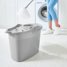 15L Bucket with Wringer - Grey