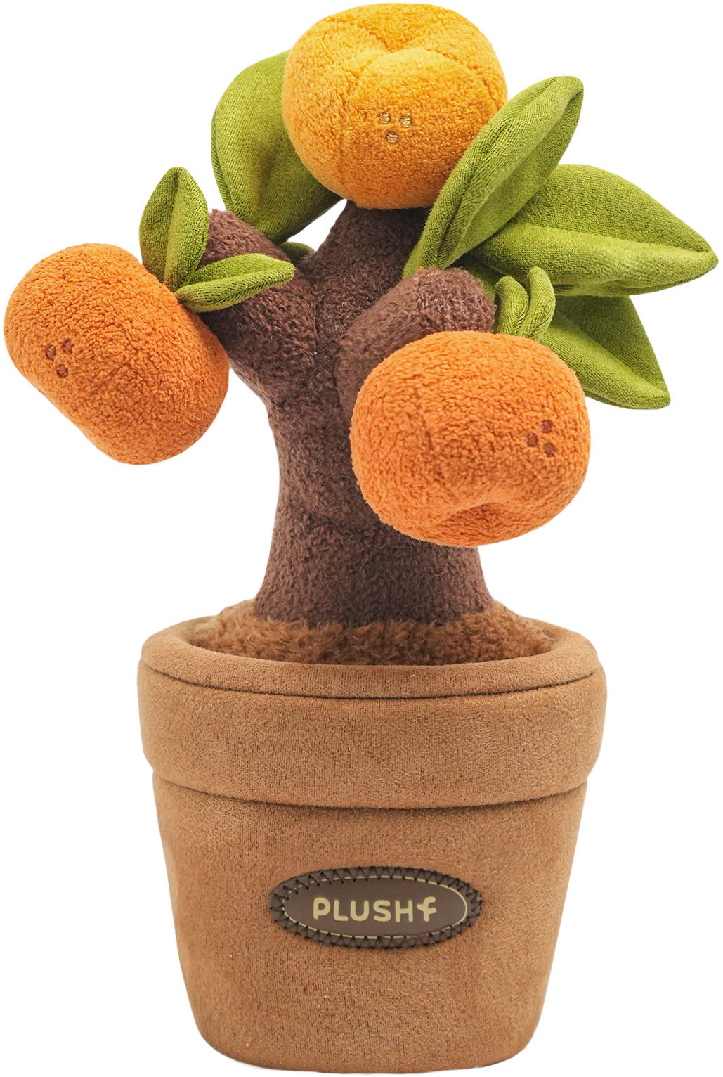 PlushWoods Citrus Tree Plant Plush With Pot 25cm