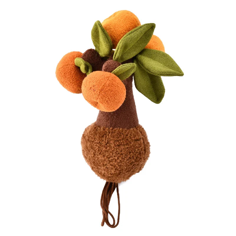 PlushWoods Citrus Tree Plant Plush With Pot 25cm