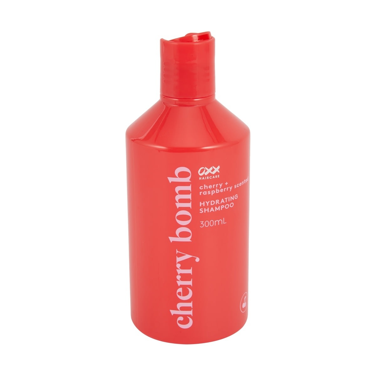 OXX Haircare Cherry Bomb Hydrating Shampoo 300ml - Cherry and Raspberry Scented