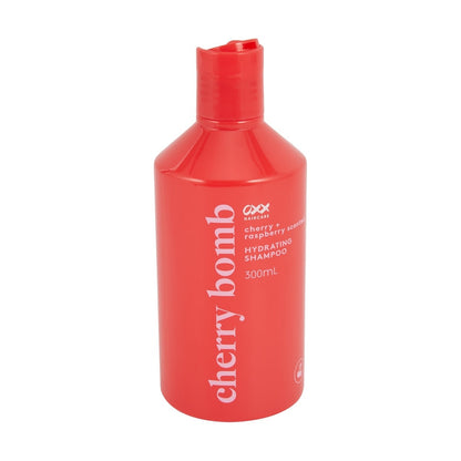 OXX Haircare Cherry Bomb Hydrating Shampoo 300ml - Cherry and Raspberry Scented