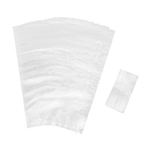 25 Pack Cellophane Bags with Ties