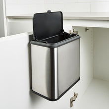 5L Stainless Steel Over Door Bin