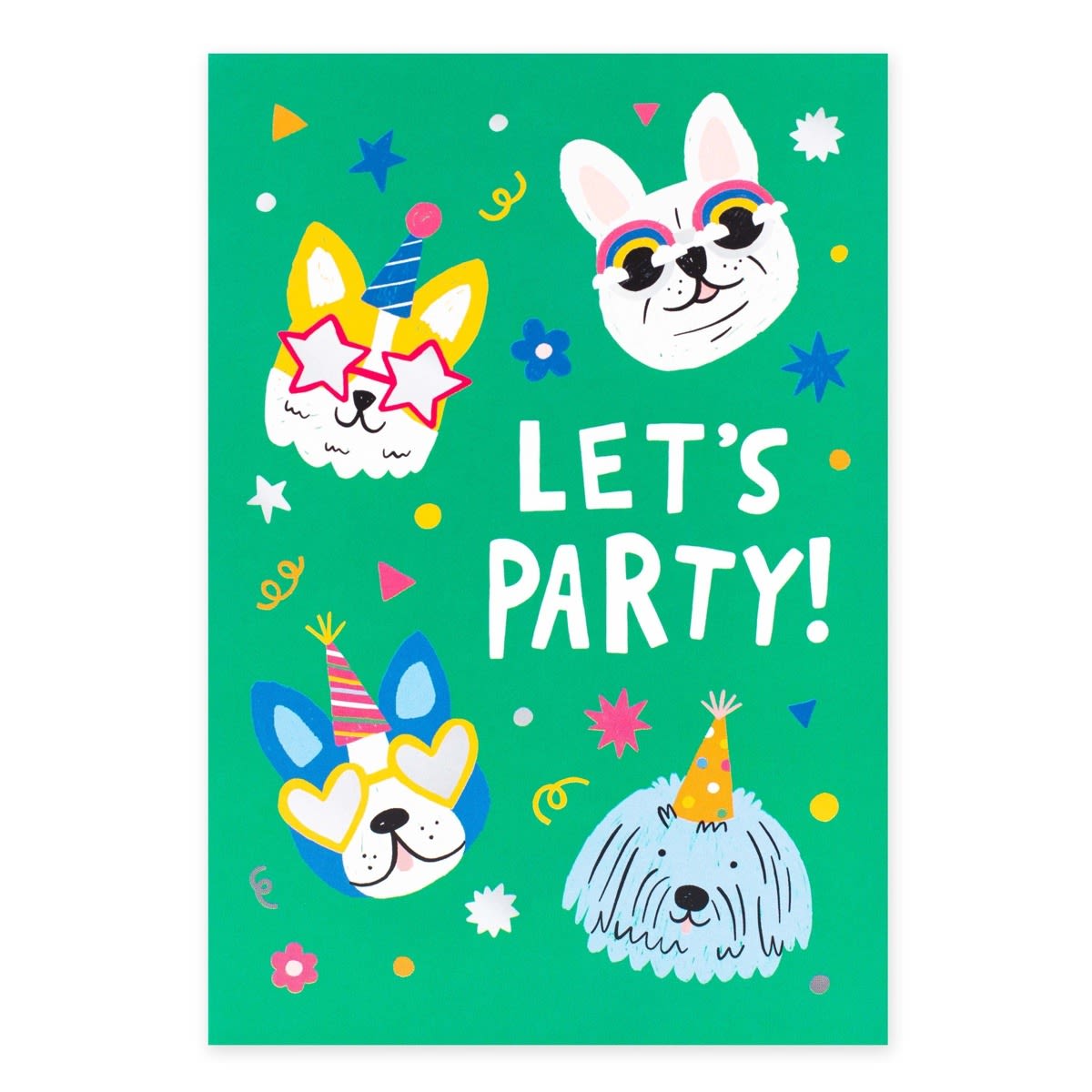 Creative Publishing from Hallmark Birthday Card - Let’s Party Animals