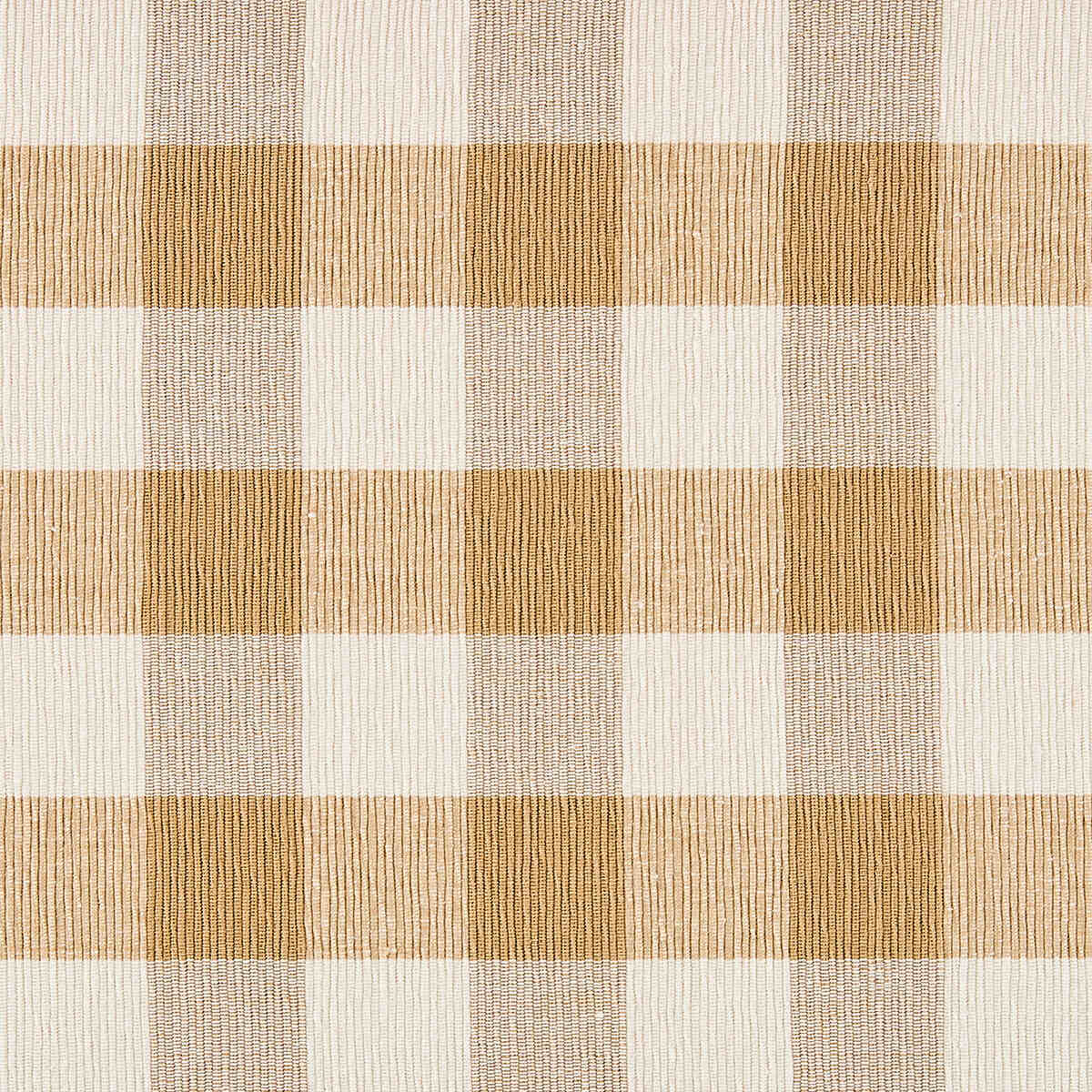 Natural Gingham Table Runner