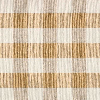 Natural Gingham Table Runner