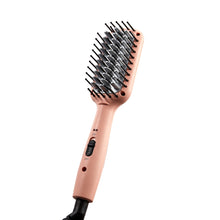 Mini Straightening Brush - Peach