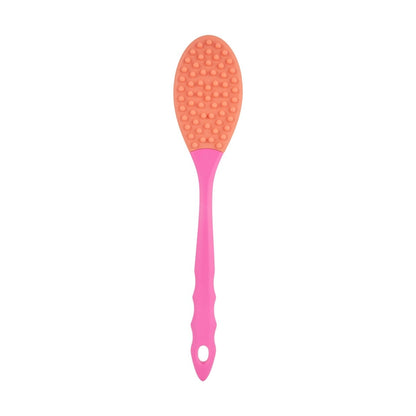OXX Bodycare Silicone Body Brush - Pink and Orange