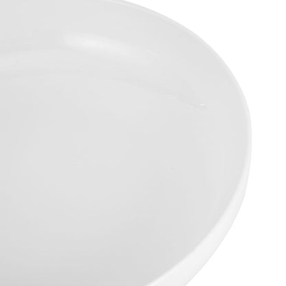 White Serving Bowl