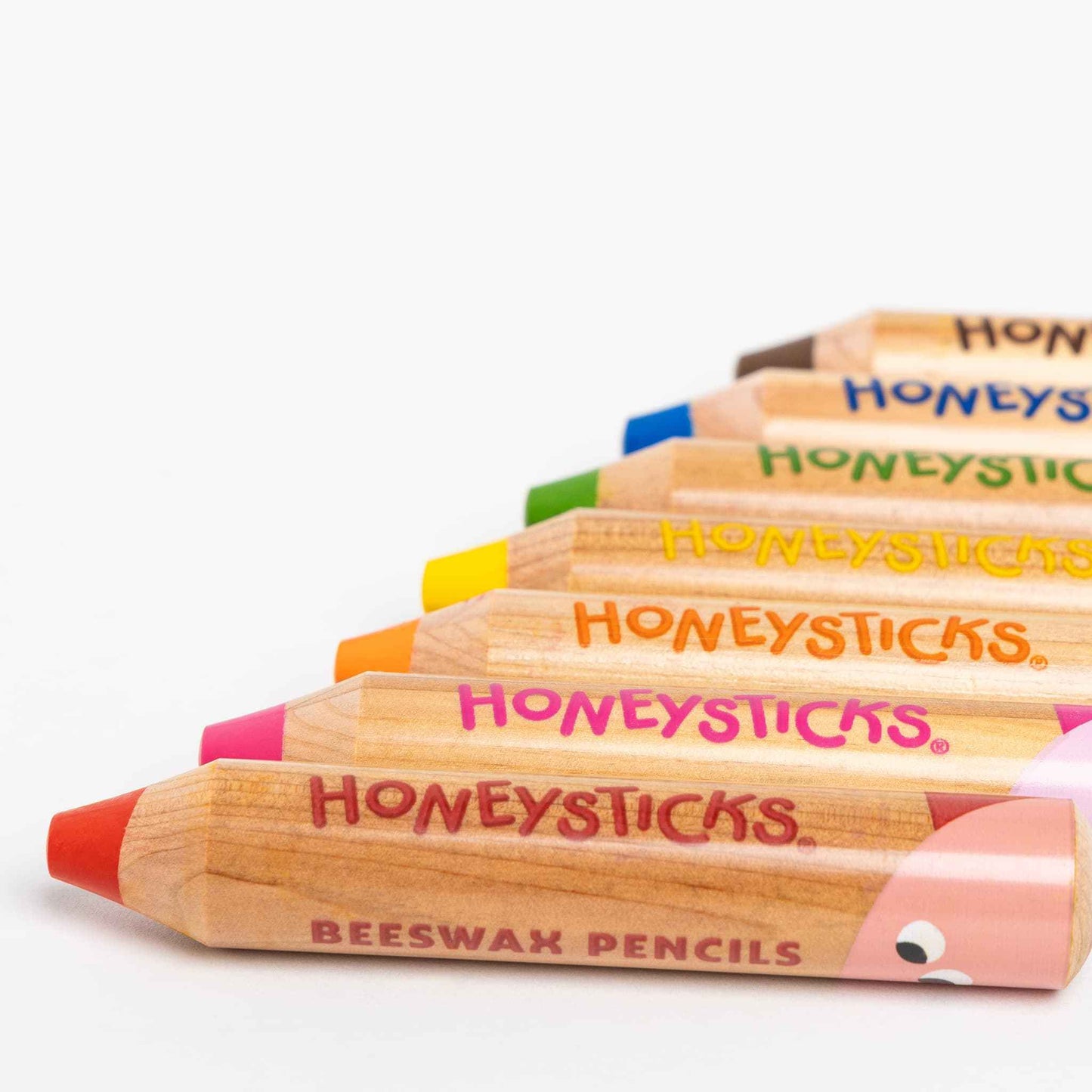 Honeysticks Magic 3-in-1 Beeswax Pencils Little Learners 7pcs Art and craft for kids 3yrs+
