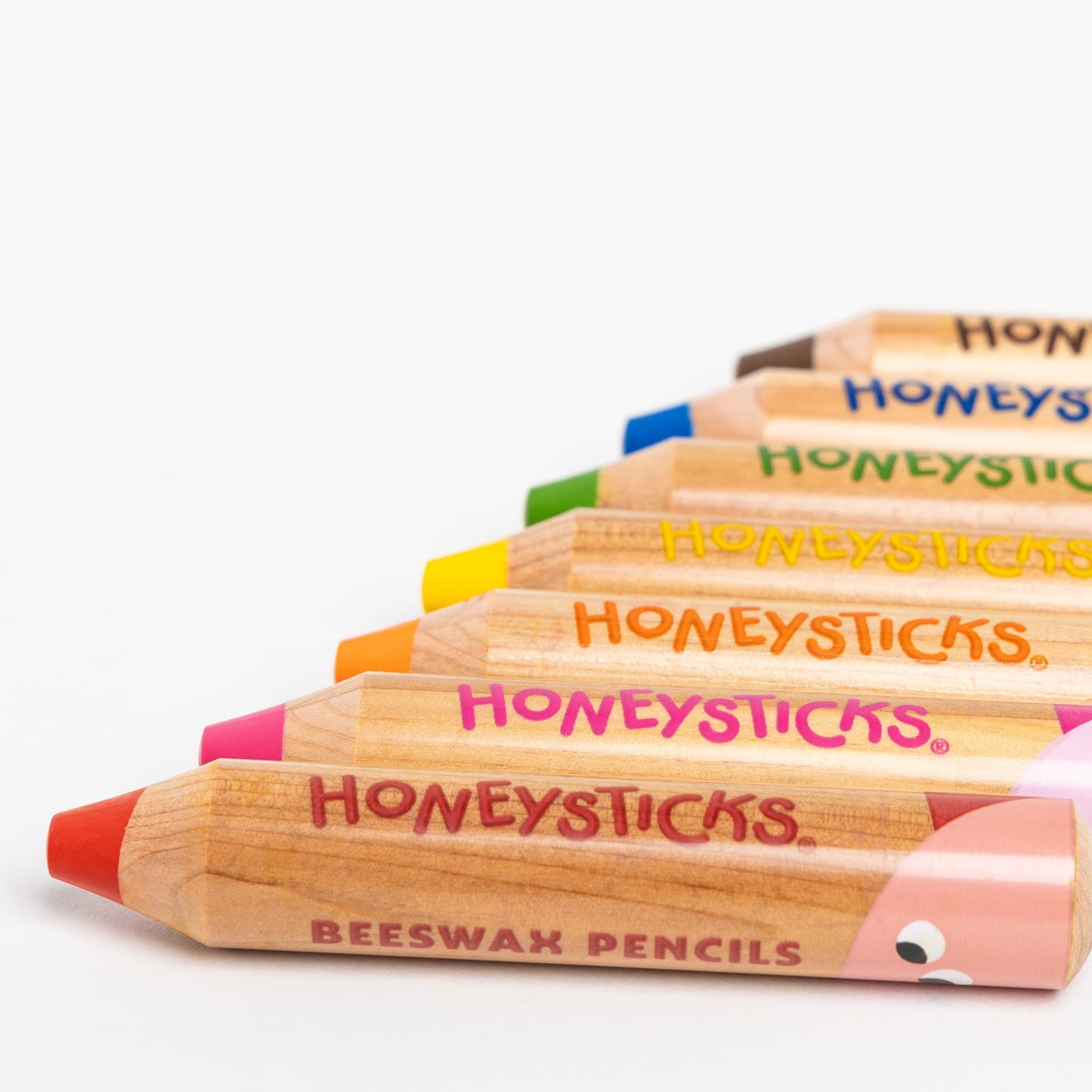 Honeysticks Magic 3-in-1 Beeswax Pencils Little Learners 7pcs Art and craft for kids 3yrs+