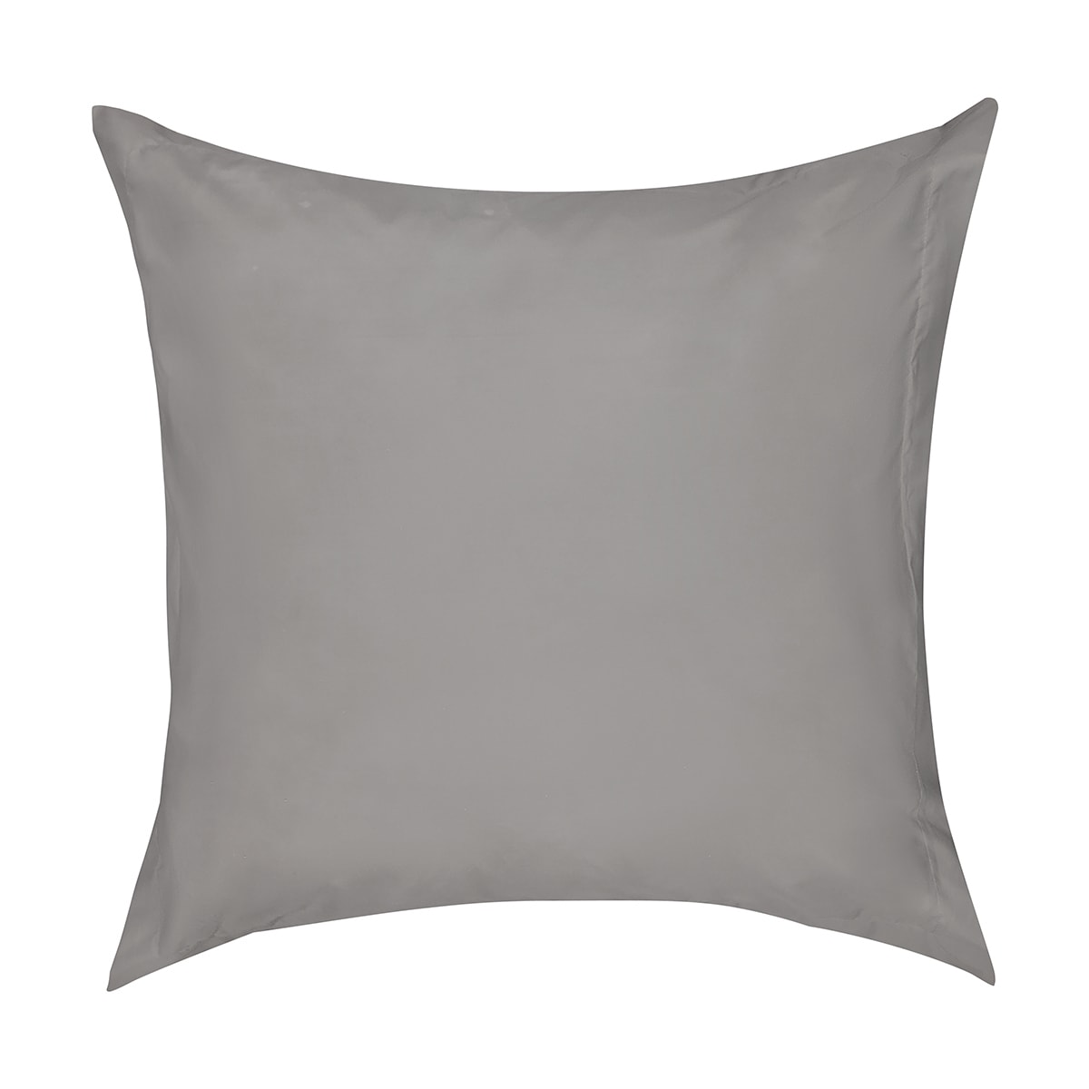250 Thread Count Cotton Rich European Pillowcase - Grey