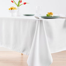White Extra Large Tablecloth
