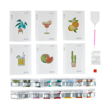 6 Piece Mini Sparkle Gem Art - Novelty Food