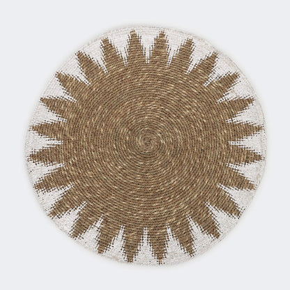 Natural Sunburst Round Placemat