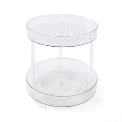 Clear 2 Tier Turntable