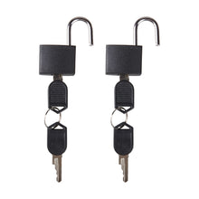 2 Key Travel Locks - Black