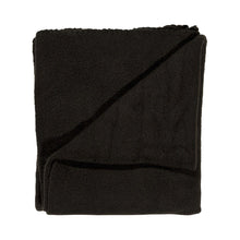 Polar Fleece Throw - Black