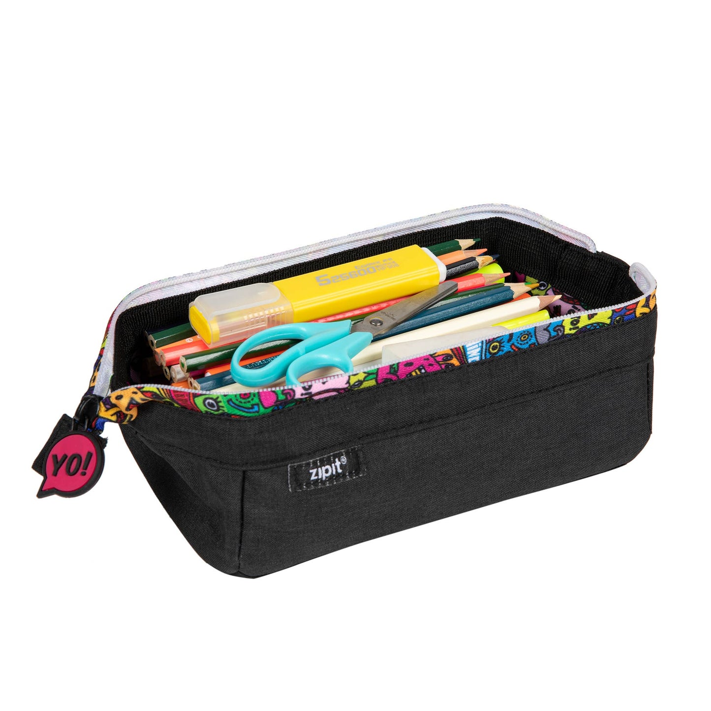 ZIPIT Lenny Pencil Case Stationary Best Seller 3yrs+