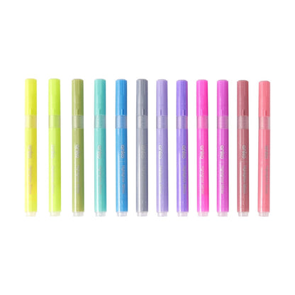 12 Pack Glitter Highlighters