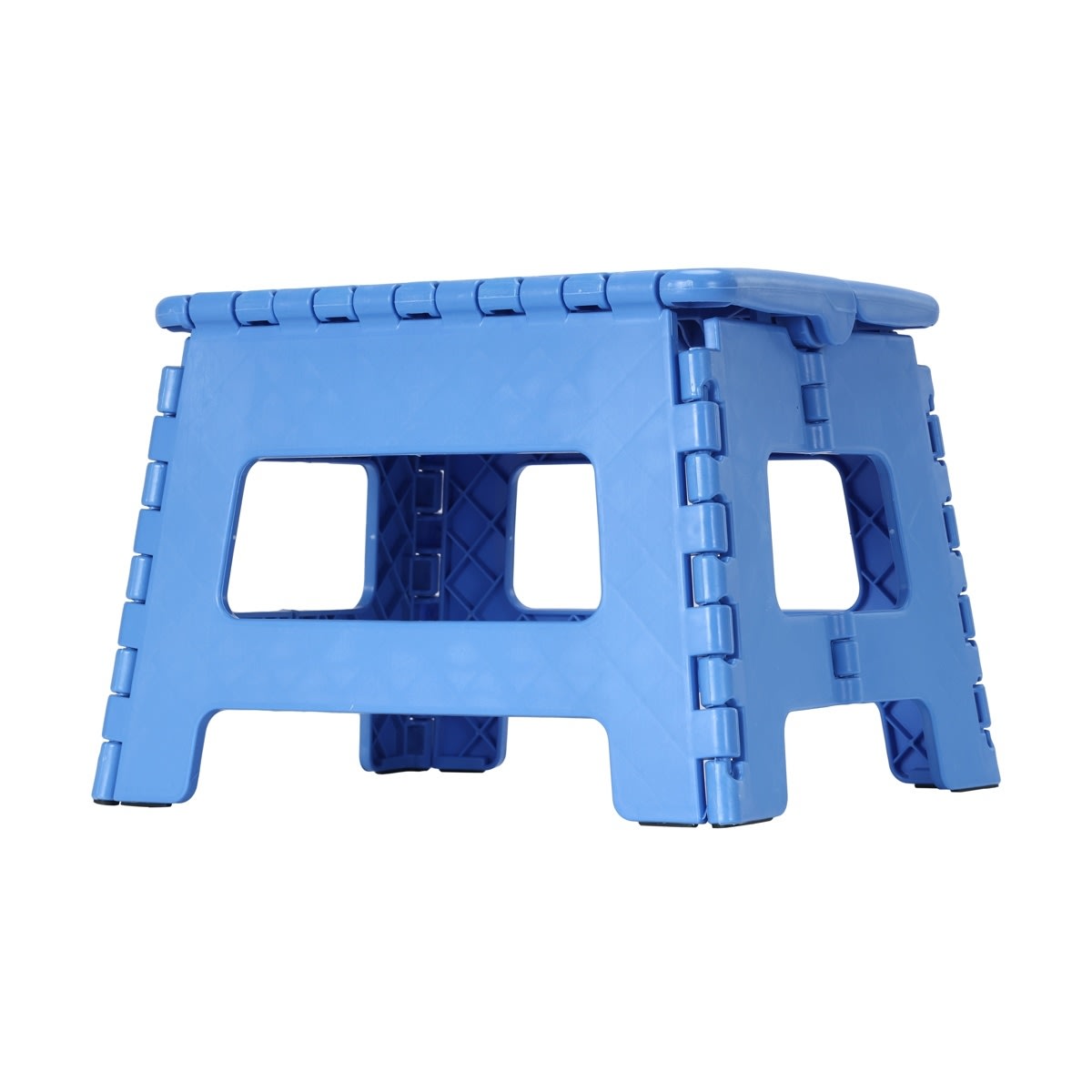 Folding Step Stool - Blue