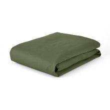 500 Thread Count Australian Grown Cotton Fitted Sheet - Queen Bed, Forest