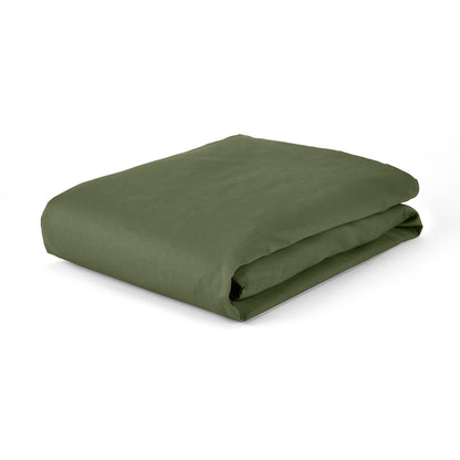 500 Thread Count Australian Grown Cotton Fitted Sheet - Queen Bed, Forest