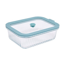 1.4L Ribbed Glass Container
