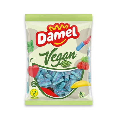 Damel Vegan Sour Blue Raspberry Slices 1kg