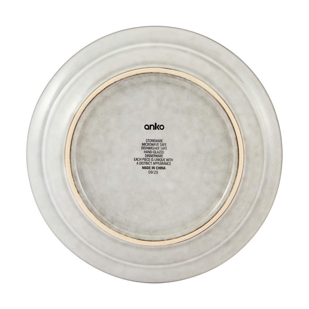 Grey Rim Side Plate