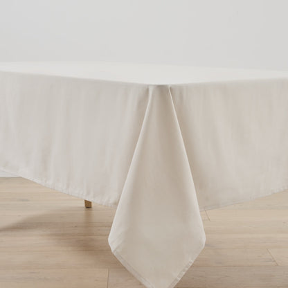Sand Extra Large Linen Look Tablecloth