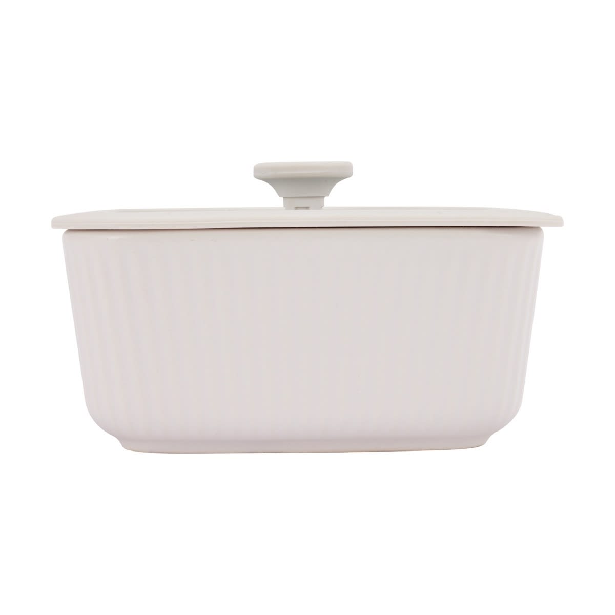 500ml Porcelain Container with Glass Lid