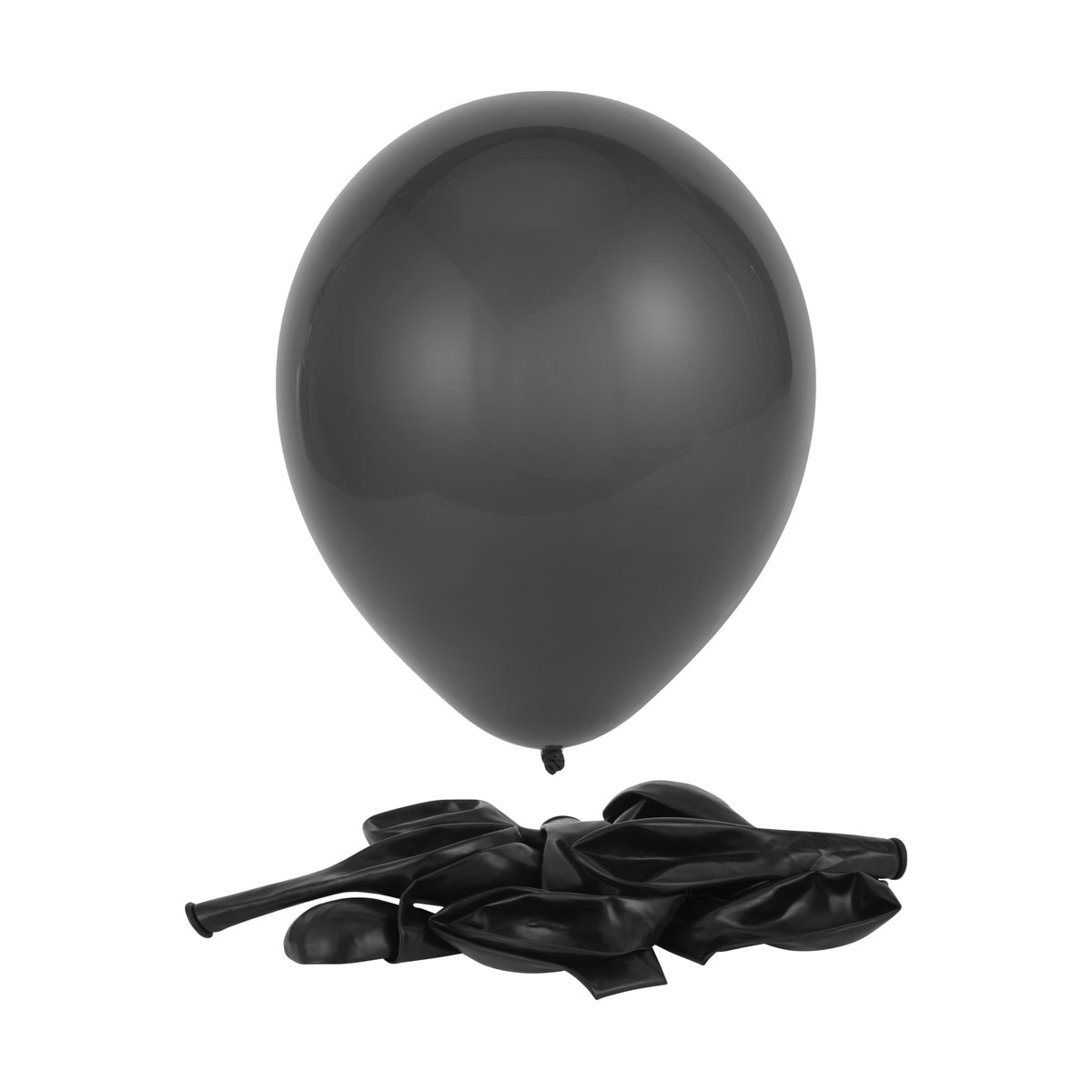 25 Piece Balloons - Black