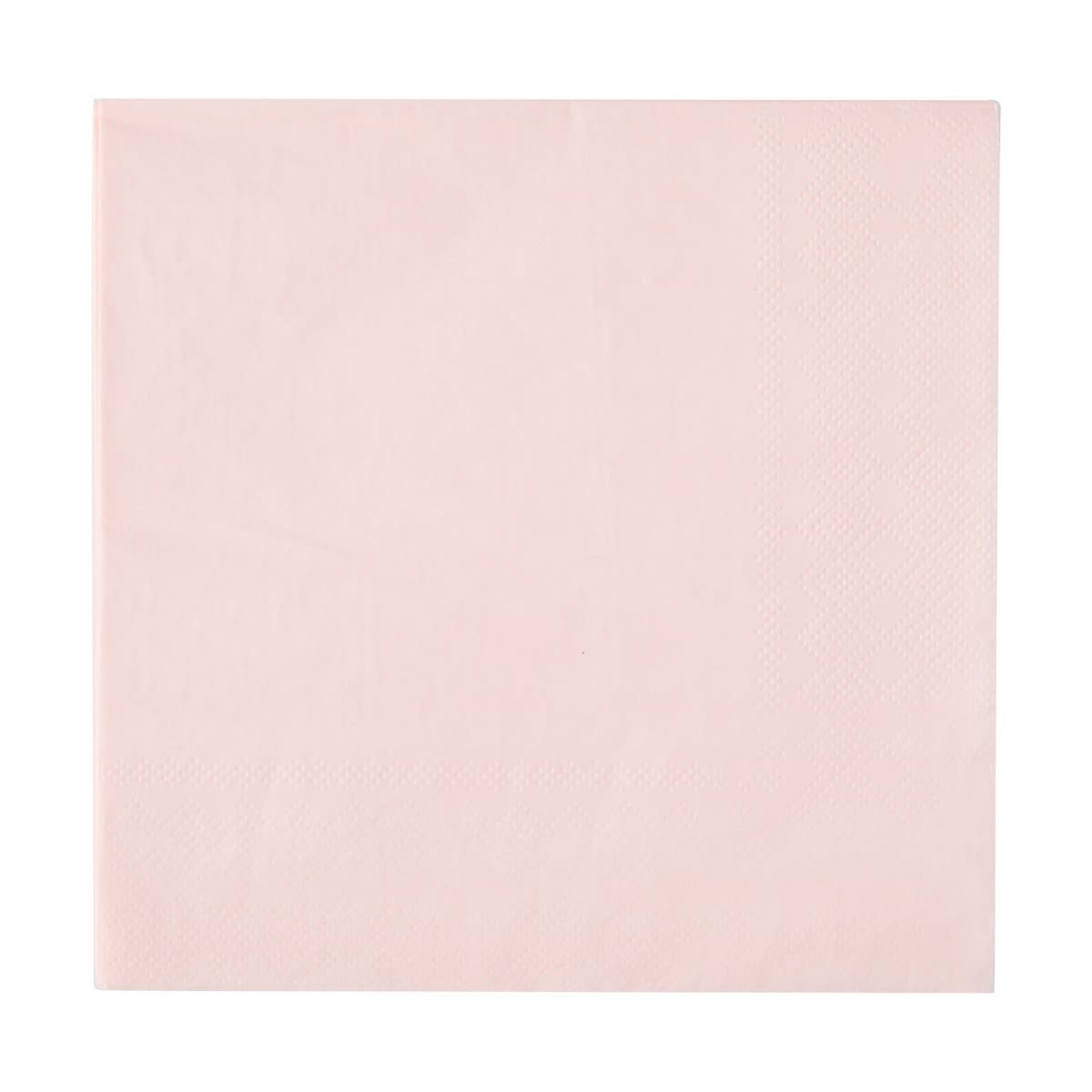 20 Piece Pastel Pink Paper Napkins