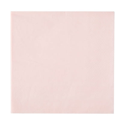 20 Piece Pastel Pink Paper Napkins