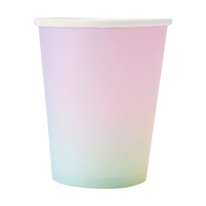 24 Pack Ombre Paper Cups
