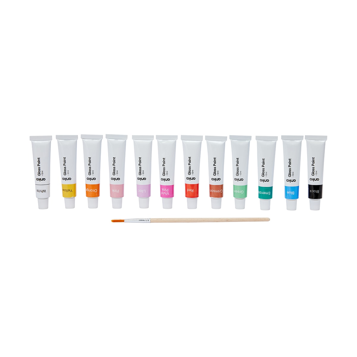 12 Pack Glass Paint