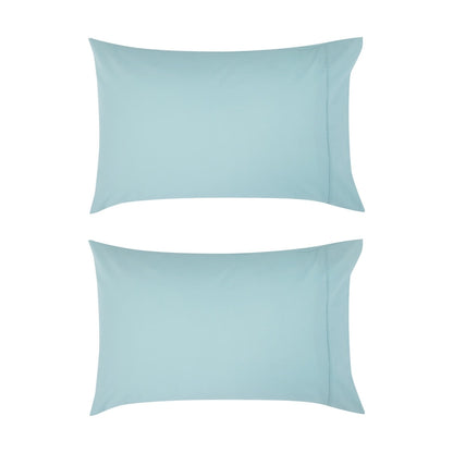 2 Pack 180 Thread Count Standard Pillowcases - Marine