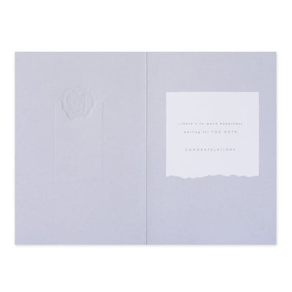 Connections from Hallmark Wedding Card - Bronze Foil Stamp