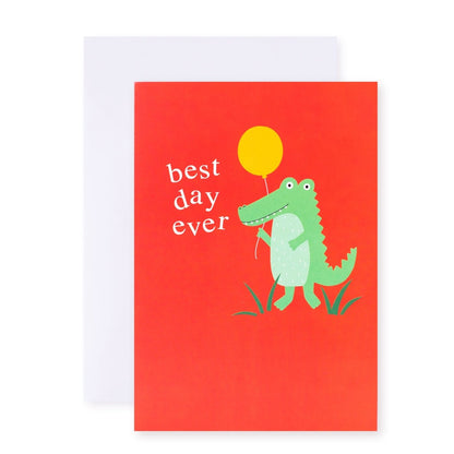 Creative Publishing from Hallmark Birthday Card - Crocodile