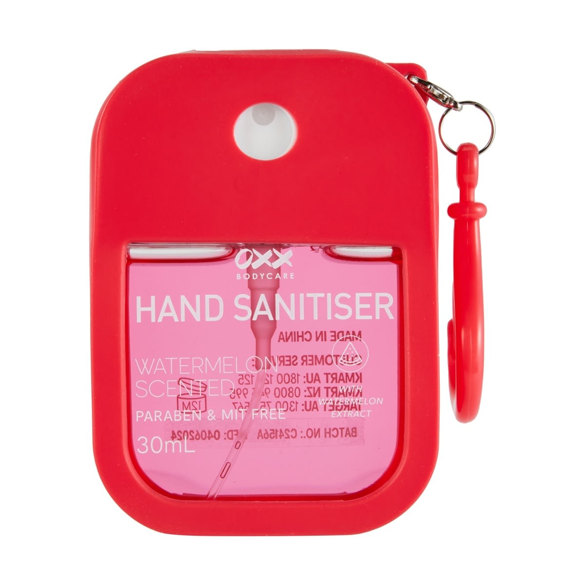 OXX Bodycare Hand Sanitiser 30ml - Watermelon Scented