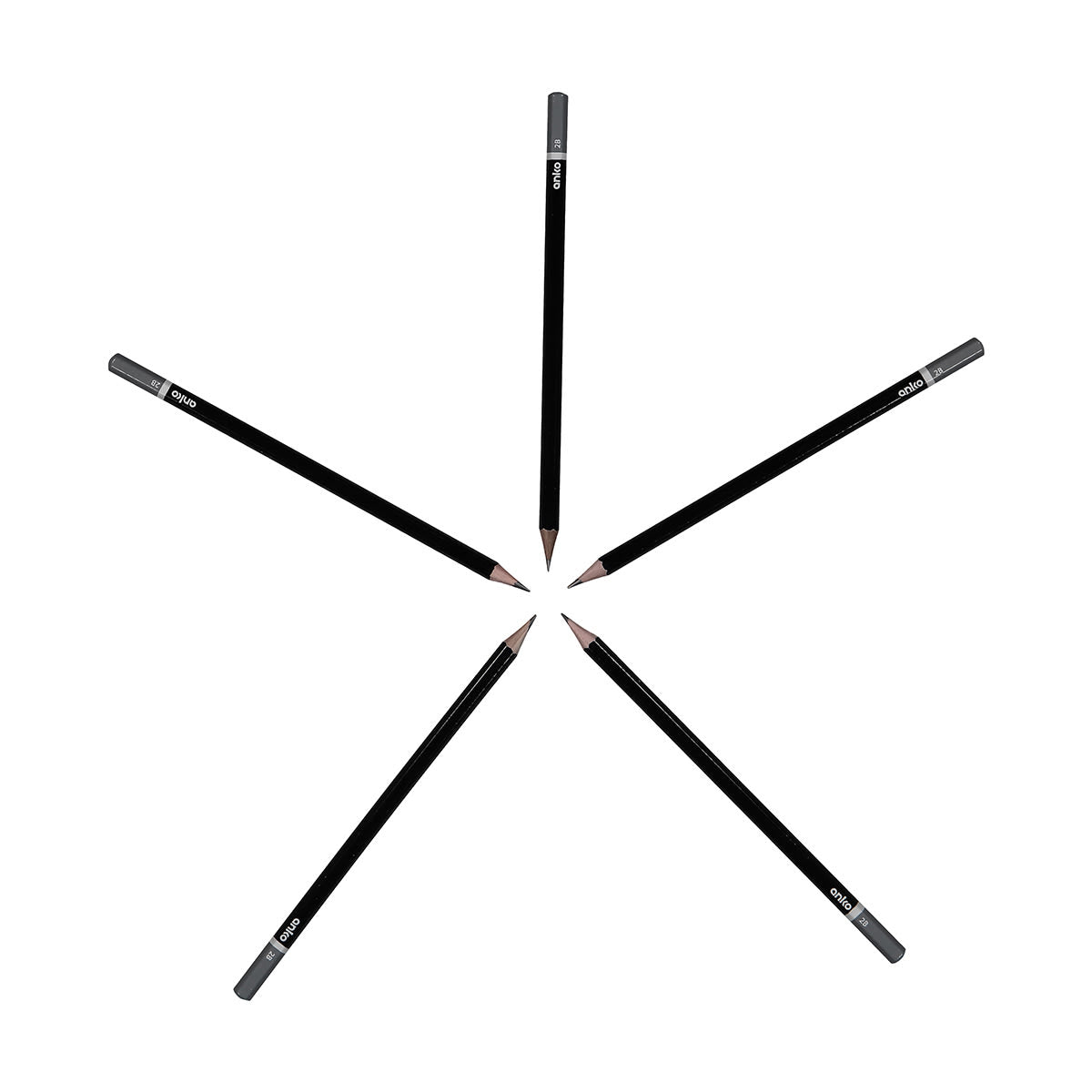 5 Pack 2B Pencils