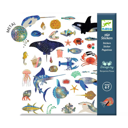 Stickers 160pcs Djeco Stationary Art and craft for kids Best Seller 3yrs+