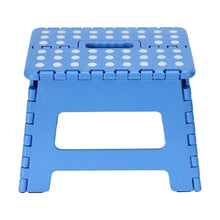 Folding Step Stool - Blue