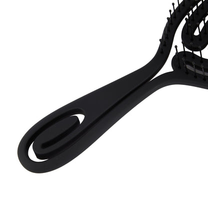 OXX Haircare Styling Flexible Wet Brush - Black