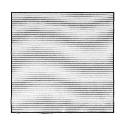 4 Pack Charcoal Stripe Napkins