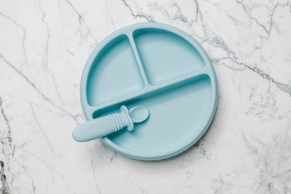 Starting Solids Australia Suckie Scoop Divided Plate Baby Practical Life Materials Baby Gifts Idea 6m+