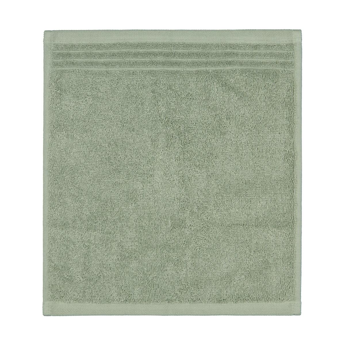 Edan Cotton Face Washer - Moss