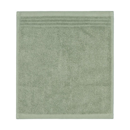 Edan Cotton Face Washer - Moss