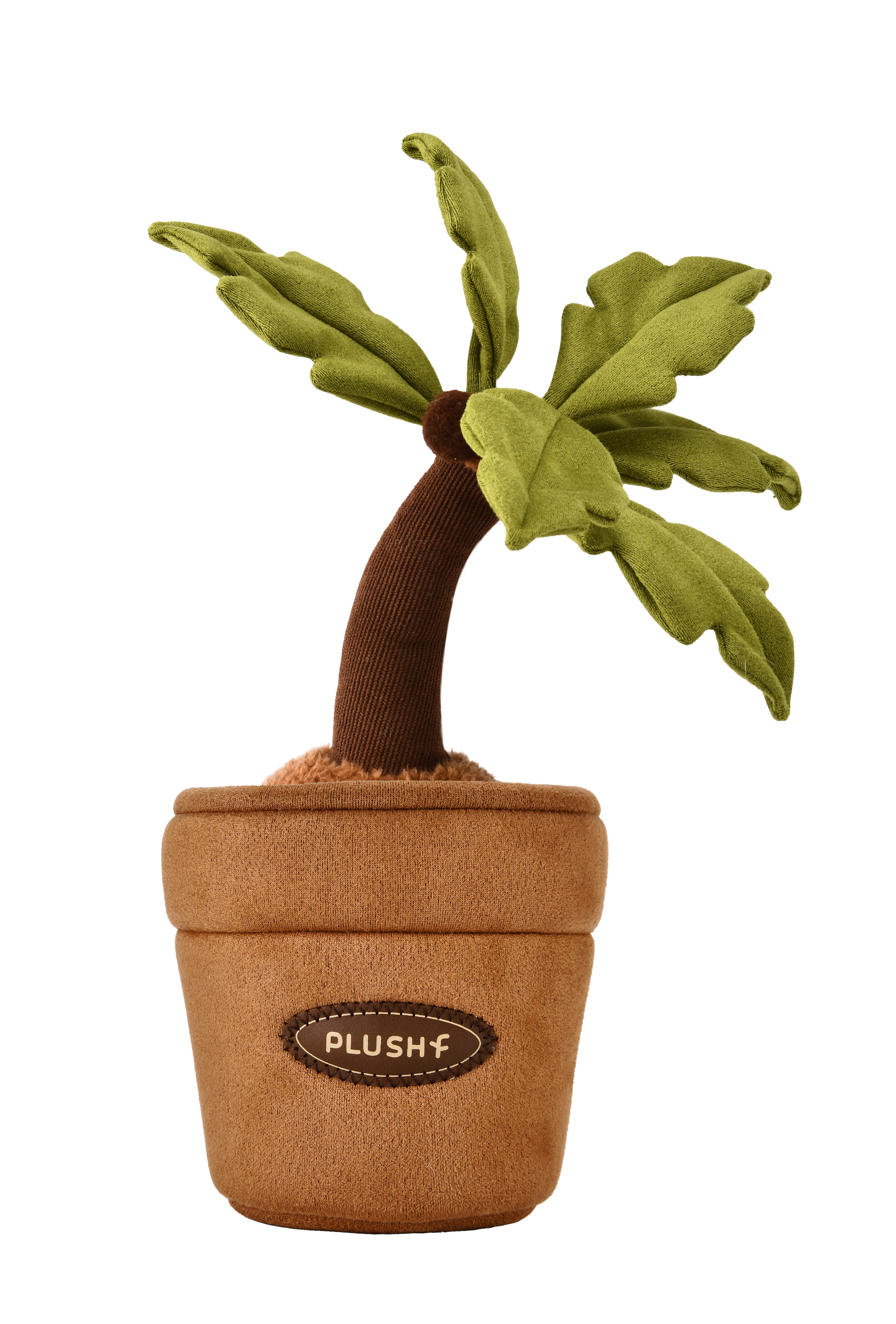 PlushWoods Coconut Tree Plant Plush With Pot 25cm